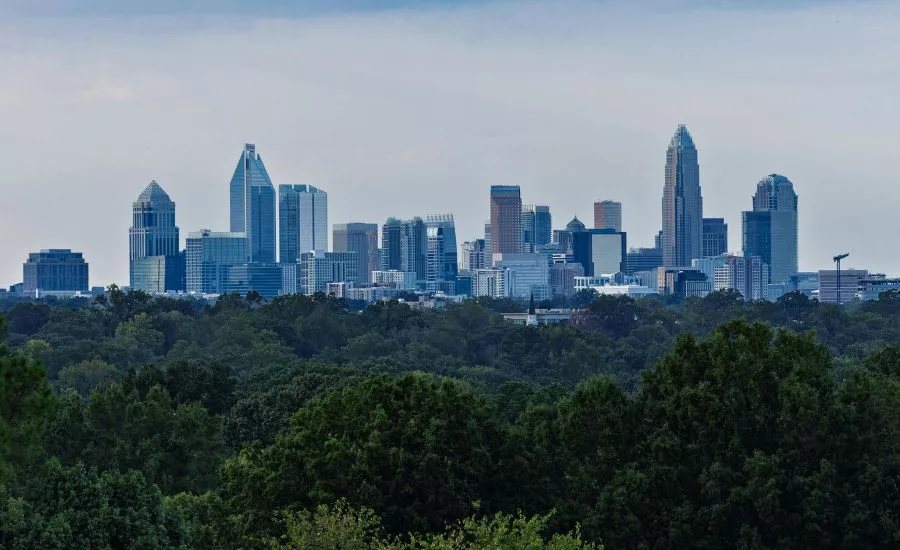 Charlotte, N.C., skyline