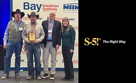 S-5! team accepts award