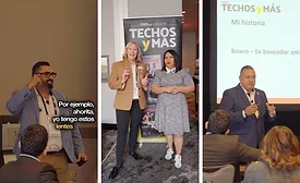 Three screenshots of reels