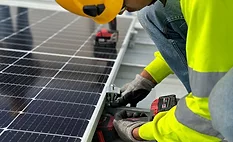 installing rail-less solar mounting solution