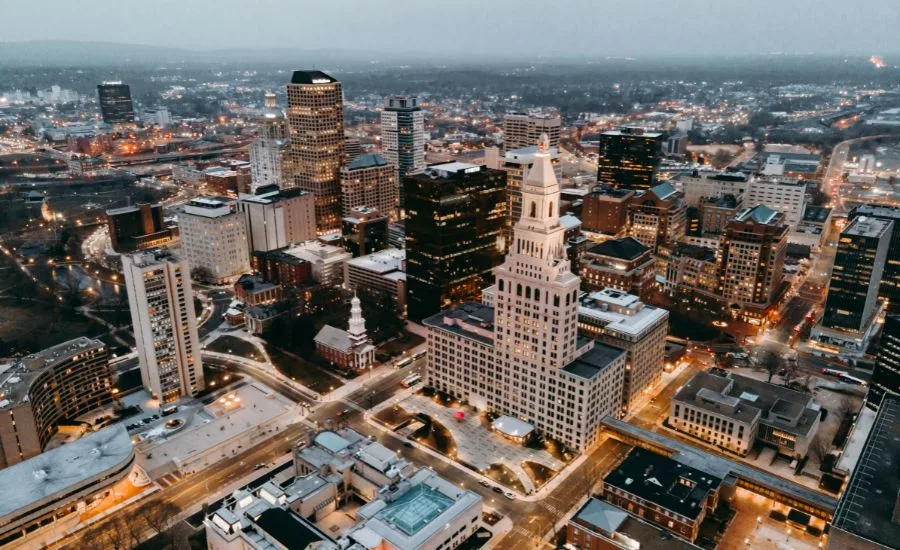Hartford, Connecticut skyline