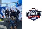 Capital City Roofing team and logo