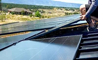 solar panel installation