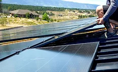 solar panel installation