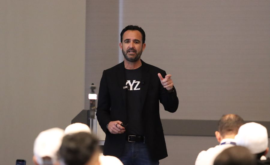 Miguel Medina at Roofing Contractor's 2025 Best of Success Conference