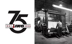 IKO 75th Anniversary logo and image