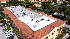 SOPREMA-MRO-Coatings SOPREMA Coatings on a large commercial roof