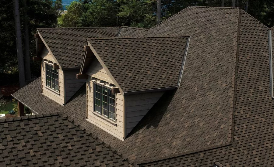 shingled roof