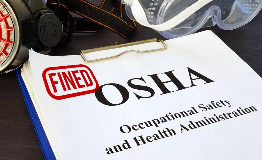 OSHA fine document