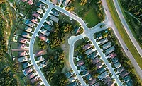 Aerial of roofs Photo by Ahnaf Tahsin on Unsplash.jpg aerial photo of residential roofs