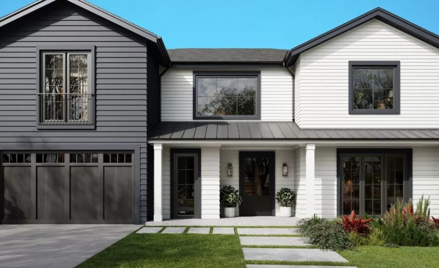 5/8-inch Lap Siding profile on home exterior