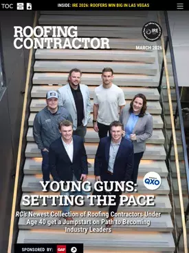 2026 March Roofing Contractor March 2026 Cover