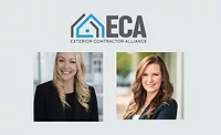 headshots of new board members and ECA logo