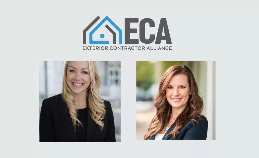 headshots of new board members and ECA logo