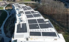 solar on commercial roof