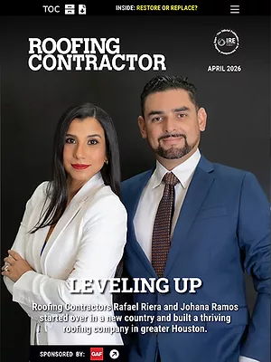Roofing Contractor April 2026 Cover