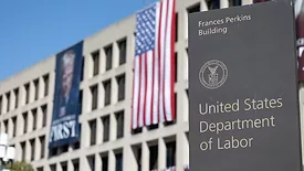 exterior of the U.S. Department of Labor building