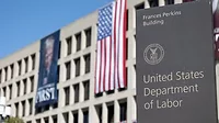 exterior of the U.S. Department of Labor building