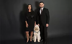 Rafael Riera and Johana Ramos, owners of Level Up Roofing