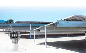 Vada vented roof systems and swif rack commercial solar racking