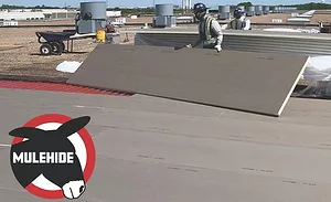 White on black sa epdm mulehide