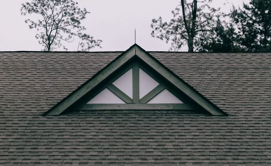 asphalt shingle roof detail