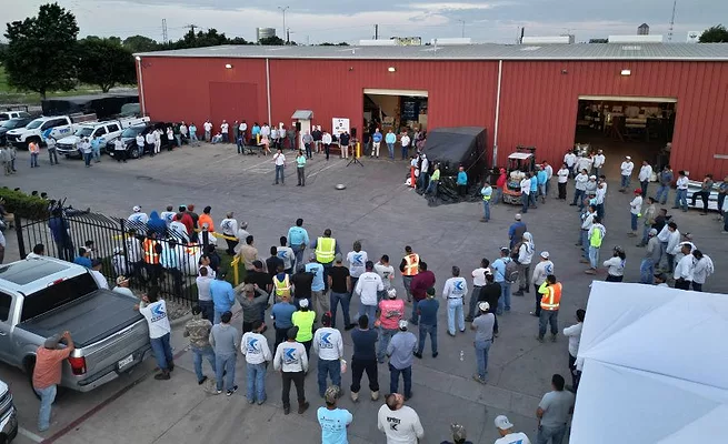 Safety event at KPost Co. in Dallas.