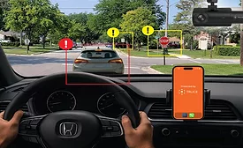 TRUCE ENFORCE mobile safety system blocks phone while driving