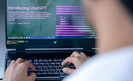 ChatGPT screen