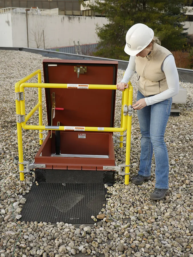 BILCO’s LadderUP safety post