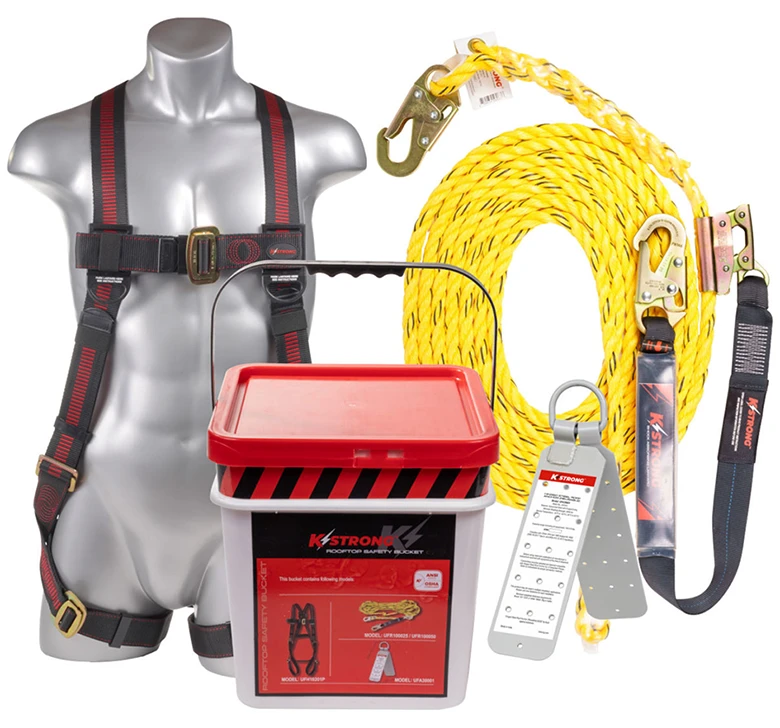 KStrong 50-ft Roofer Fall Protection Kit