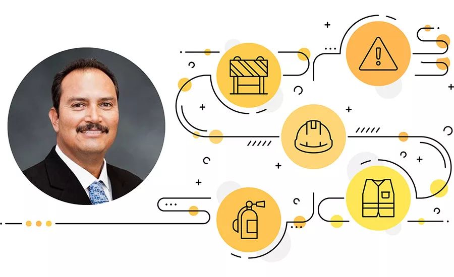 A diagram including KPost Company’s Luciano Perez