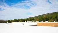 Garland KEE-Stone Legacy Thermoplastic Membrane Roof featuring Garland KEE-Stone Legacy thermoplastic membrane