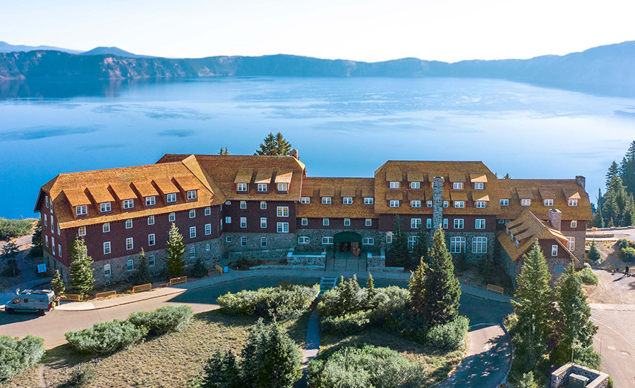Crater Lake Lodge in Crater Lake, Ore.