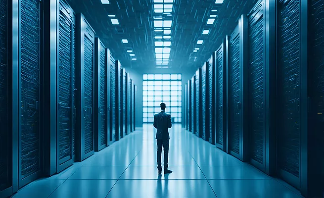 Image by Pete Linforth from Pixabay.png illustration of a data center interior