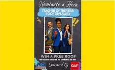 Adam Quenneville Roofing & Siding Launches Teacher Roof Giveaway