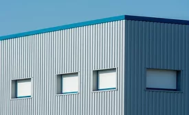 metal storage facility
