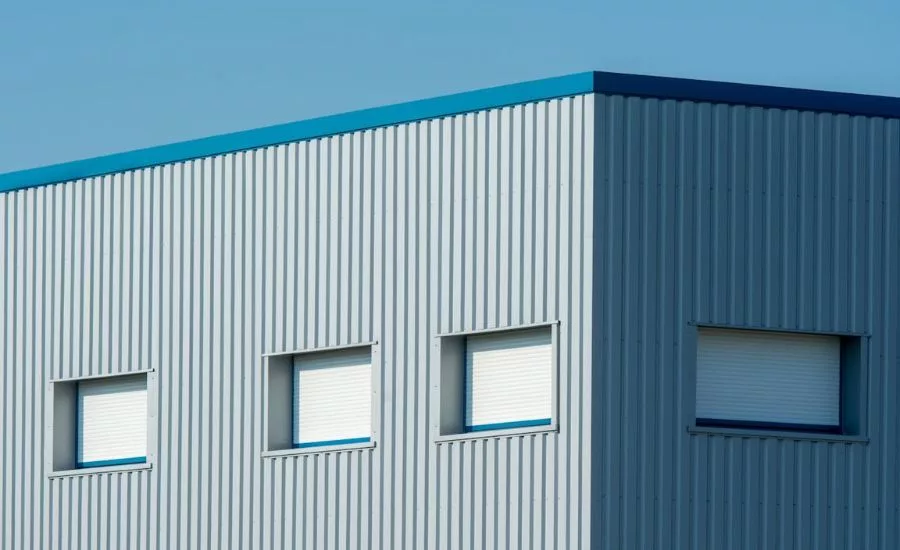 metal storage facility