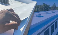 Metal Myths A layeresd image including metal roofing