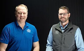 Brothers Eric (left) and Allyn Weddle, co-founders of Weddle & Sons, Inc. 