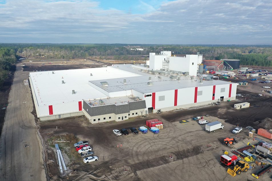 IKO Celebrates Grand Opening of Clay Hill Manufacturing Campus in Florida