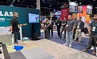 Polyglass booth demonstration
