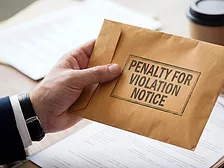OSHA letter of penalty