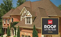 GAF Roof the Year 2026.jpg residential shingle roof and contest logo