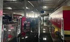 interior of warehouse