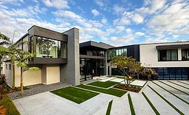 front of residence