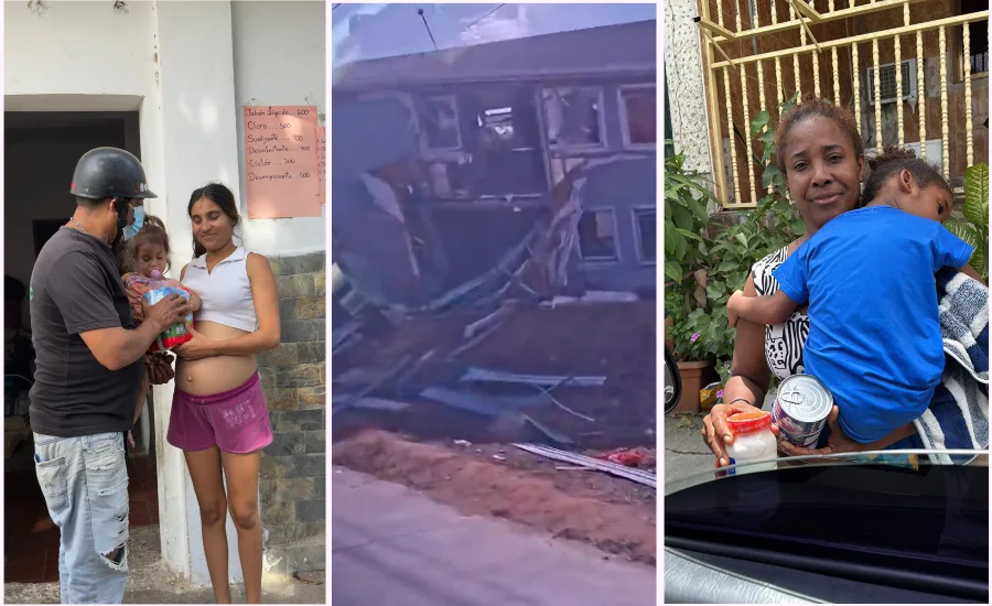 Relief efforts in Venezuela by Rafael Riera and his family.
