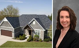 Paige Paulson and home exterior