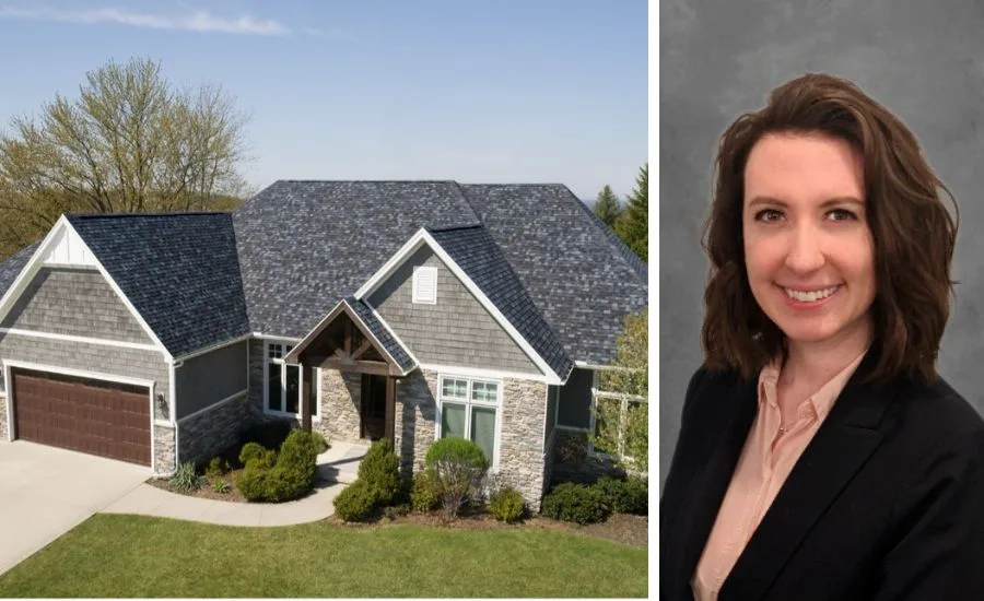Paige Paulson and home exterior