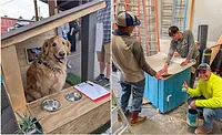 McPartlon Roofing Turns Roofing Scraps into Doghouses McPartlon Roofing Turns Roofing Scraps into Doghouses